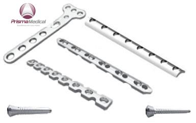 Placas Bloqueadas 2,6 - 3,9mm